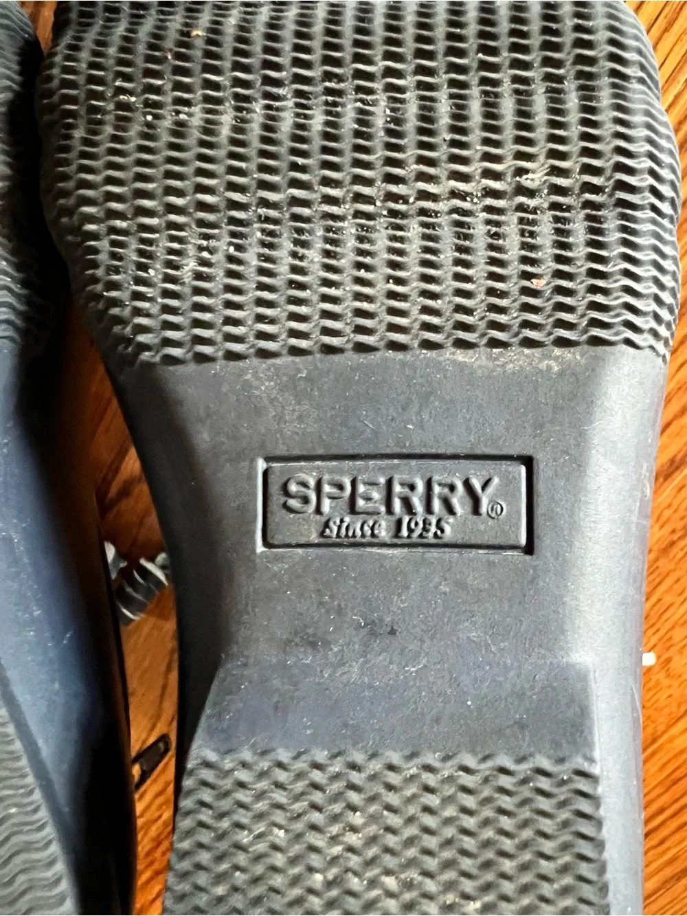 Sperry Toddler Dark Navy Blue Camo Duck Boots Unisex